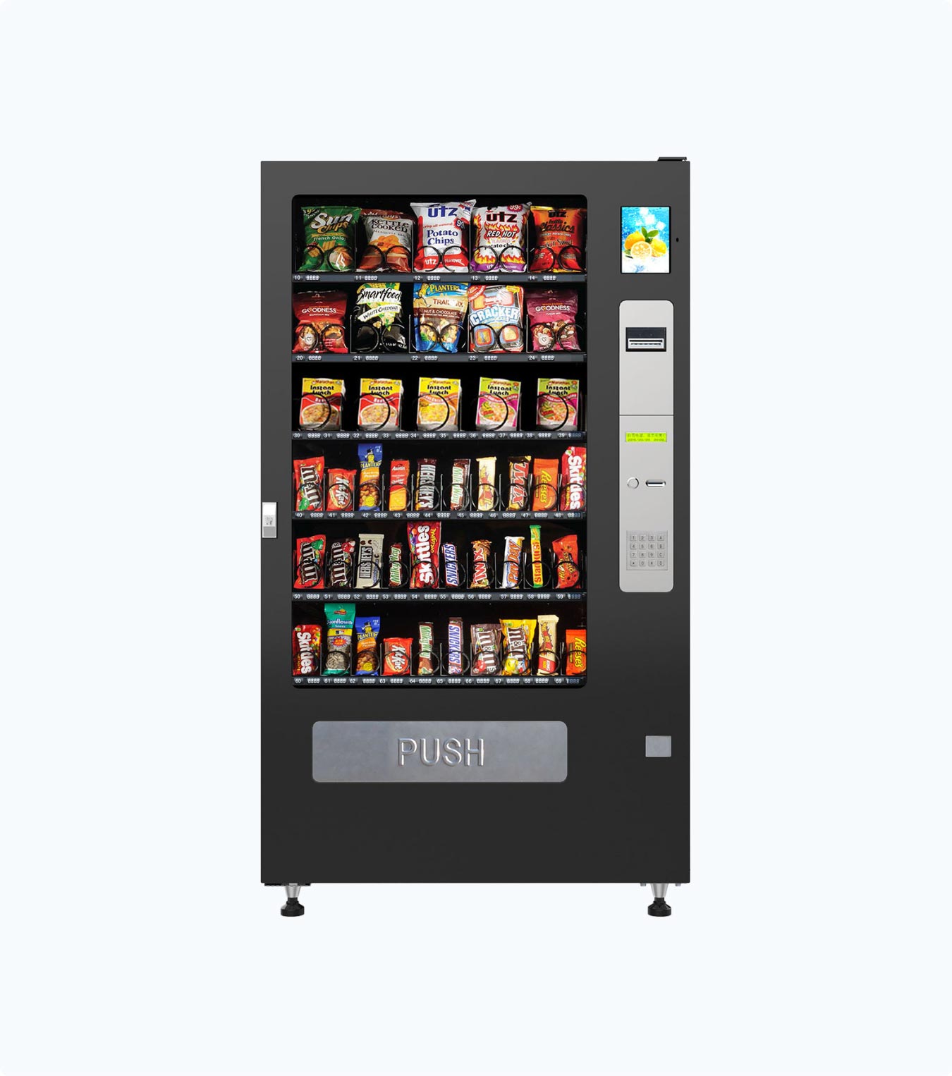 Cashless vending machine operating in a Melbourne office site